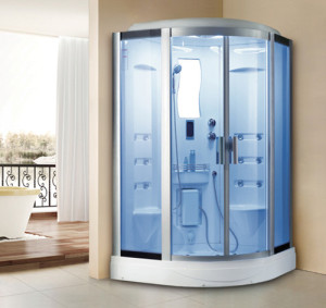 Deluxe Multifunctional Bathroom Steam Shower Room with Computer Control Panel